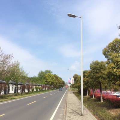 Commercial Light Poles Street Light Poles Hot Dip Galvanization And Painting