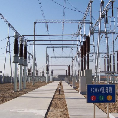 Structure Stainless Steel Electricity Substation Tubular Steel Structure