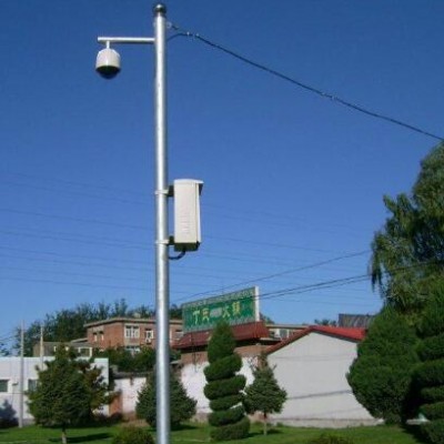 Galvanized Steel Cctv Camera Pole For Sale